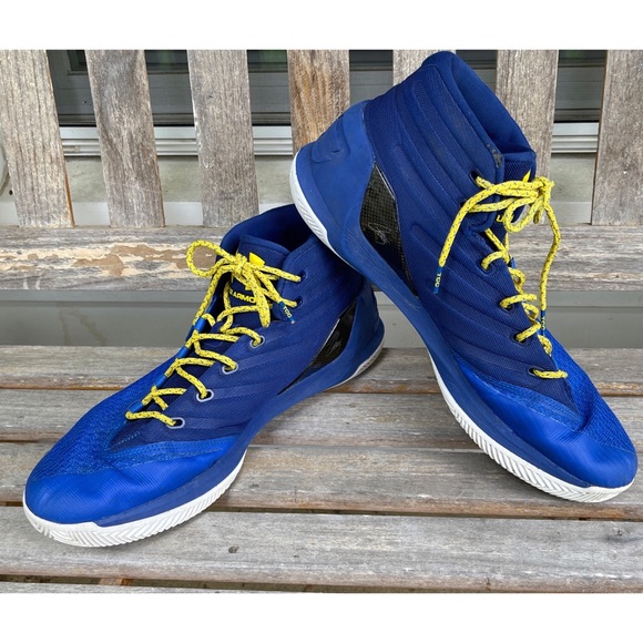 Under Armour Other - Under Armour Curry 3 Men’s Dub Nation Blue 1269279-400 Basketball Shoes Size 15